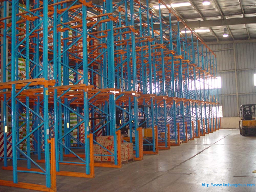 HZ-798型通廊式貨架 通廊式倉(cāng)庫(kù)貨架應(yīng)用案例