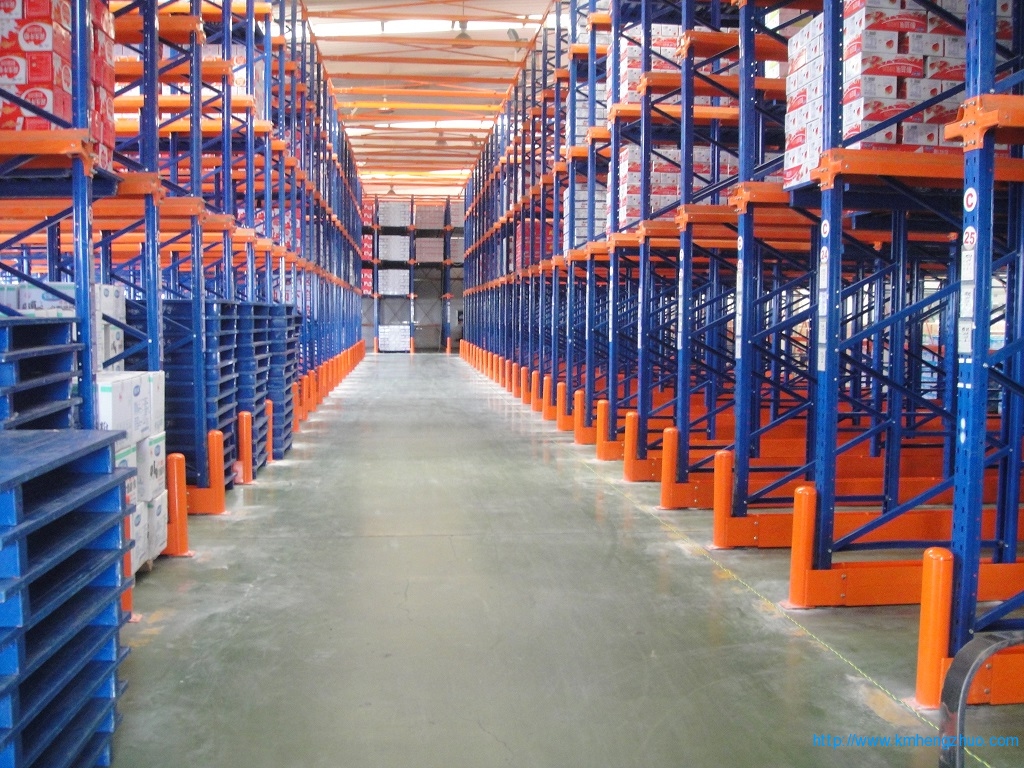 HZ-798型通廊式貨架 通廊式倉(cāng)庫(kù)貨架應(yīng)用案例