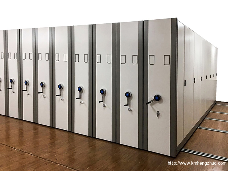 HZ-w31雙門移動密集架(半自動式)